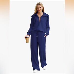 Women's Navy travel set L 10/12